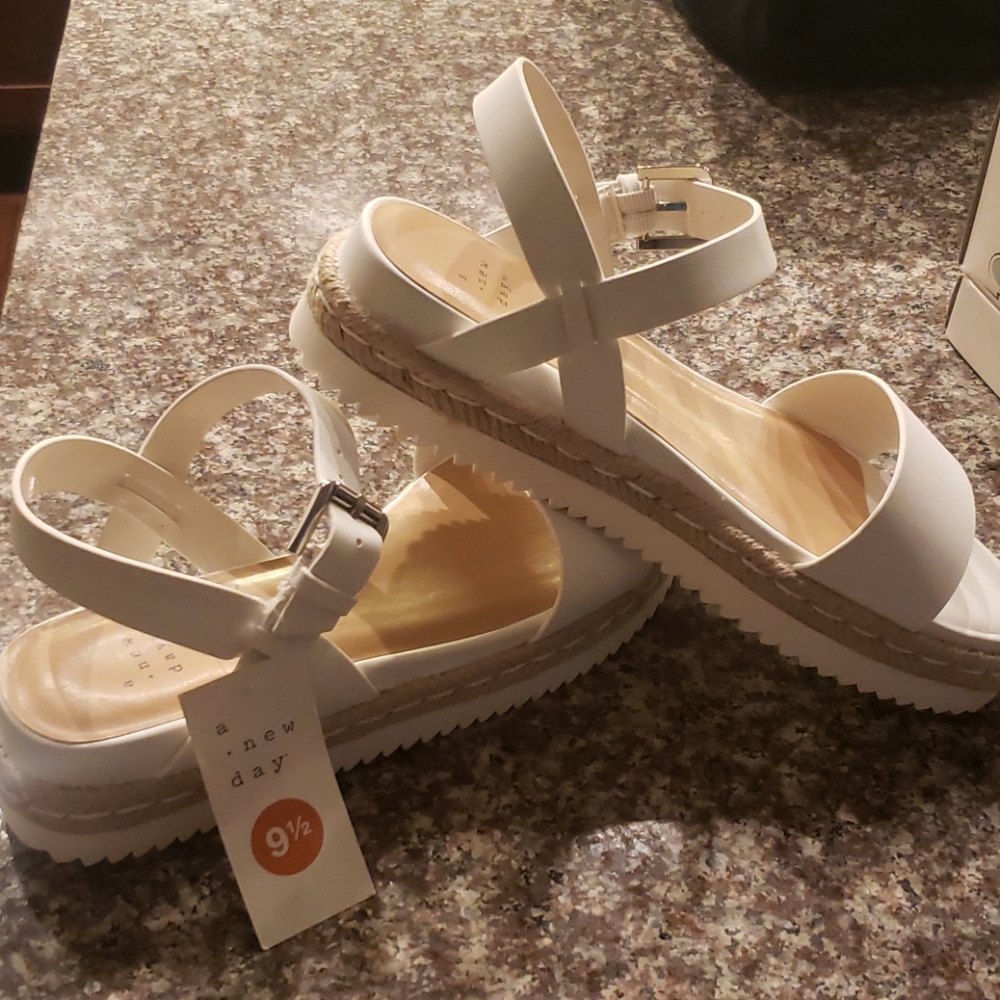 White Sandals